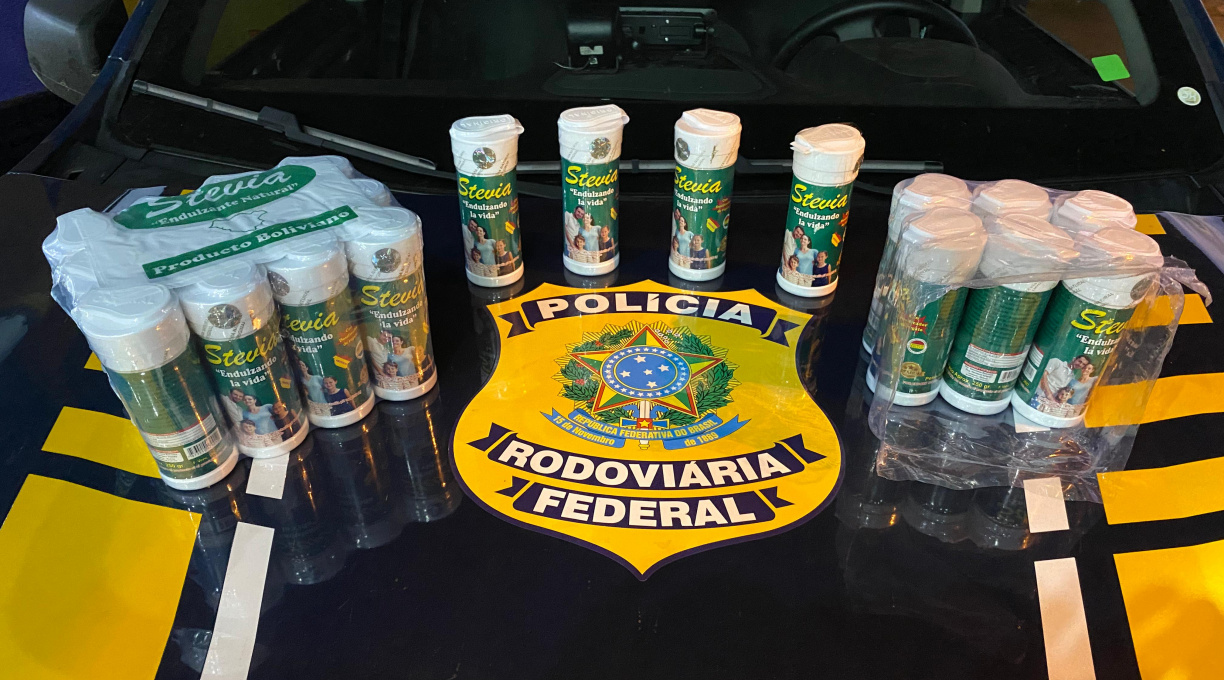 PRF apreende 3 kg de metanfetamina em Rondonópolis 1