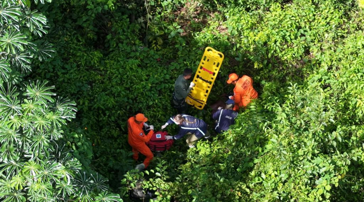 Buscas do Ciopaer levam à localização de idoso desaparecido em área de mata em Sorriso 1
