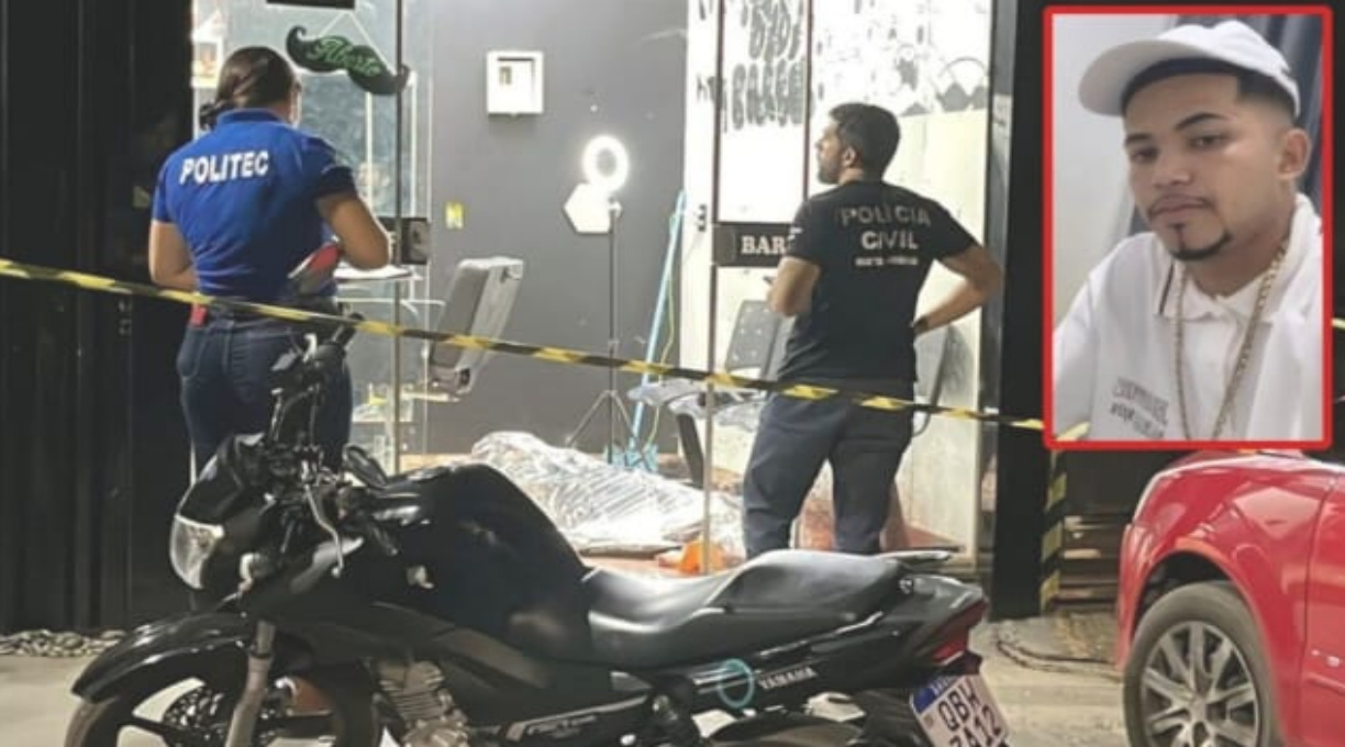 Jovem é executado dentro de barbearia em Sorriso, local onde trabalhava 1