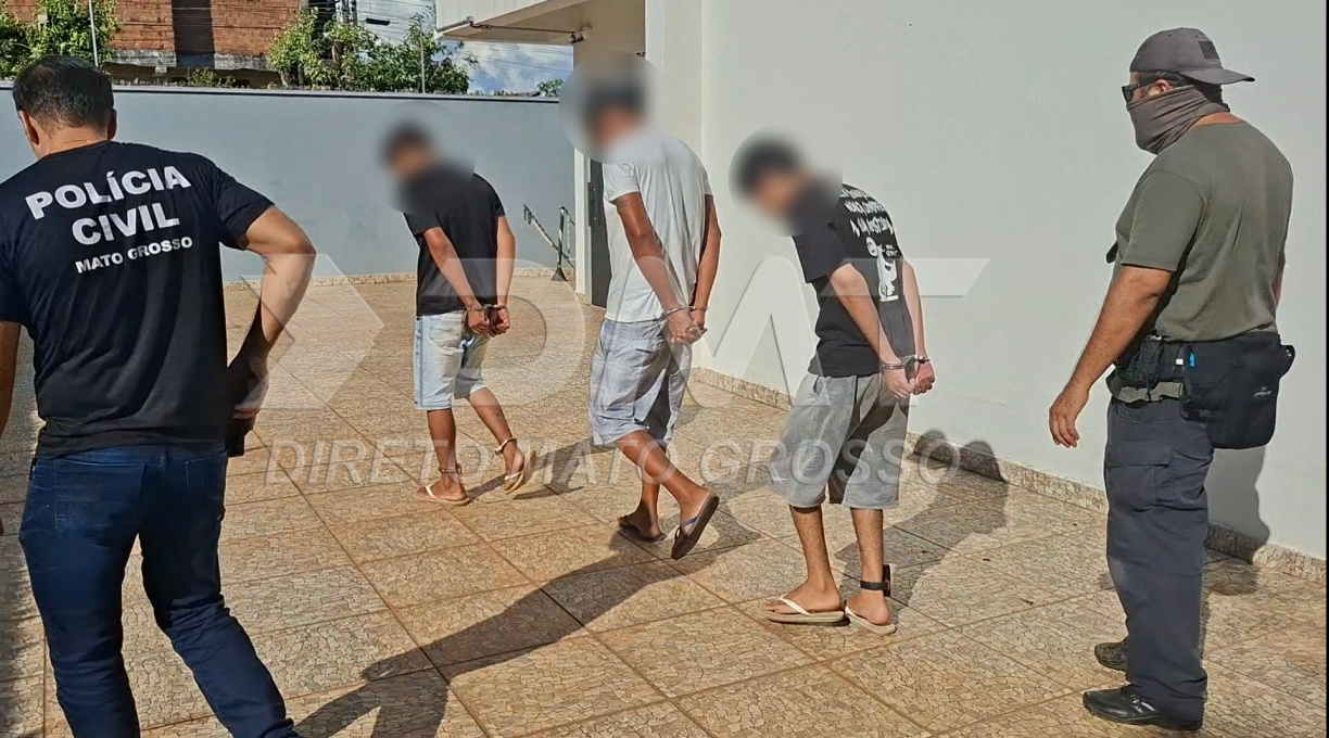 DHPP prende suspeitos de homicídio de homem de 52 anos, encontrado em decomposição em residência no bairro Jardim Taiti 1