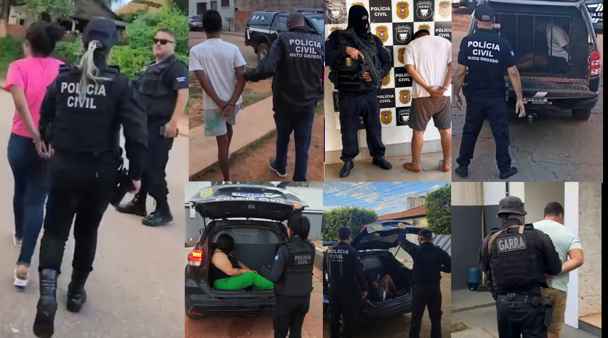 PC cumpre 50 ordens judiciais contra facção envolvida em tráfico de drogas e lavagem de dinheiro em Rondonópolis 1