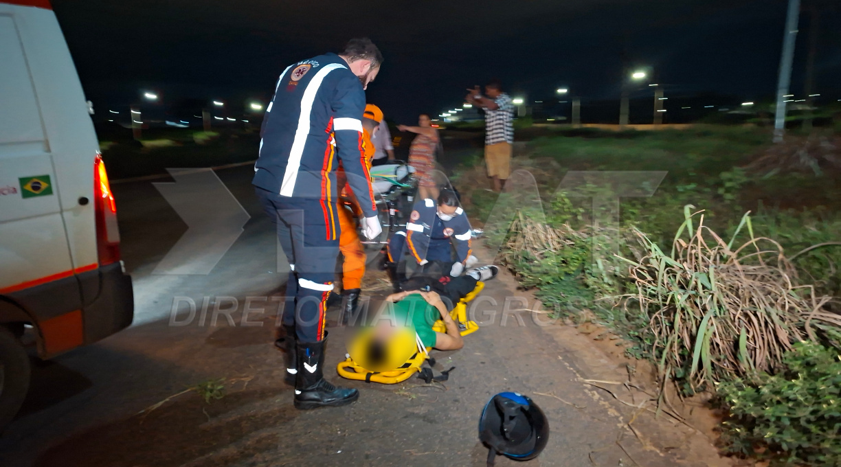 Motociclista é intubado após sofrer grave acidente no Anel Viário, em Rondonópolis 1