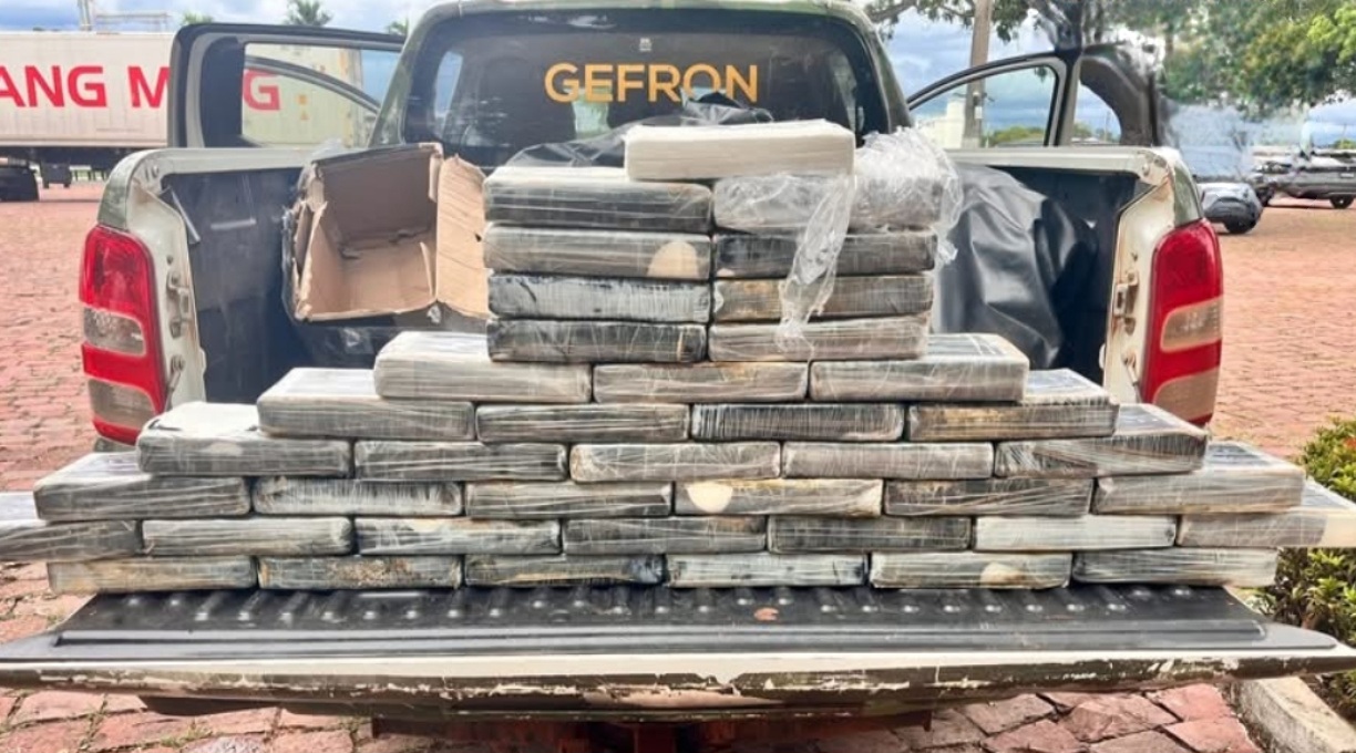 Ação conjunta entre GEFRON e ROTAM resulta em grande apreensão de drogas em Cuiabá 1