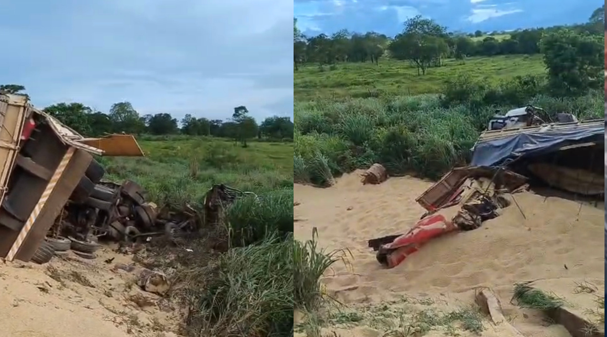 Grave acidente envolvendo veículos de carga na BR-364 resulta na morte de duas pessoas 1