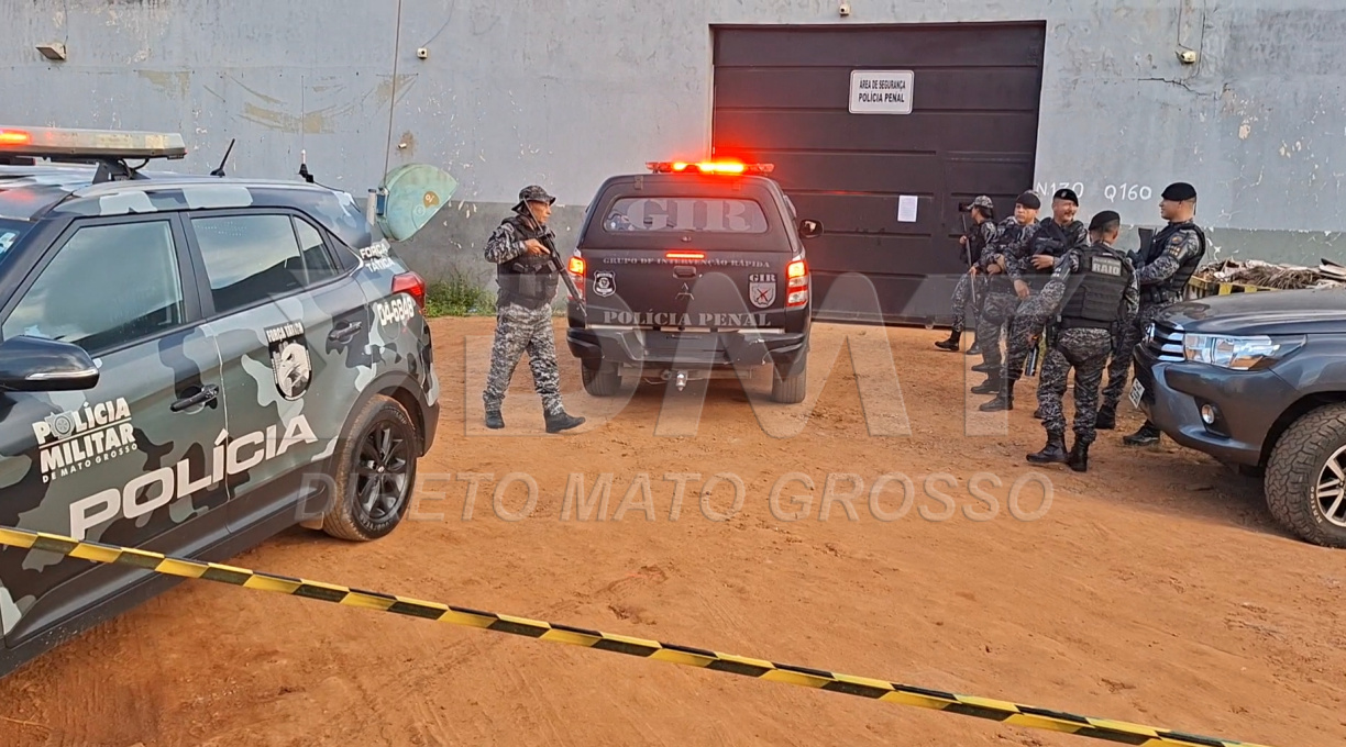 Polícia controla princípio de tumulto ocorrido na Cadeia Pública Feminina em Rondonópolis 1