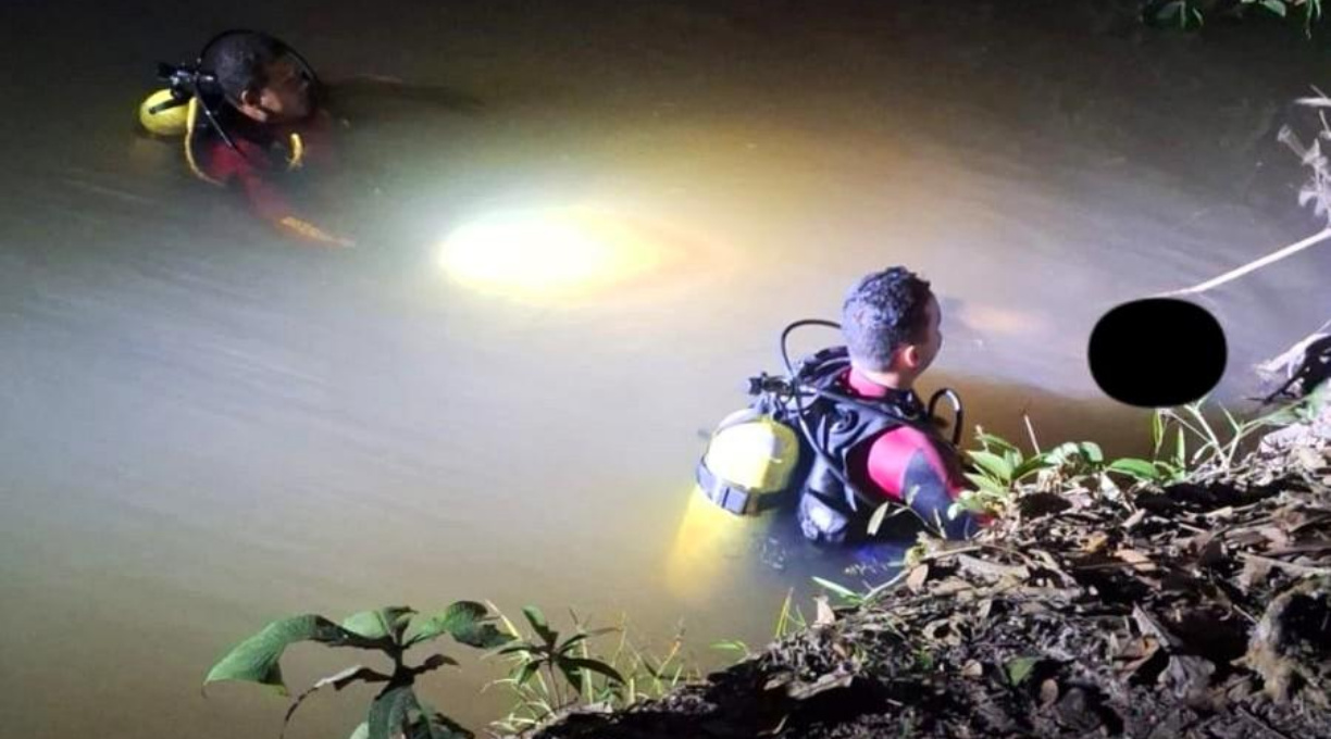 Corpo de Bombeiros localiza corpo de jovem que se afogou no Rio Branco 1
