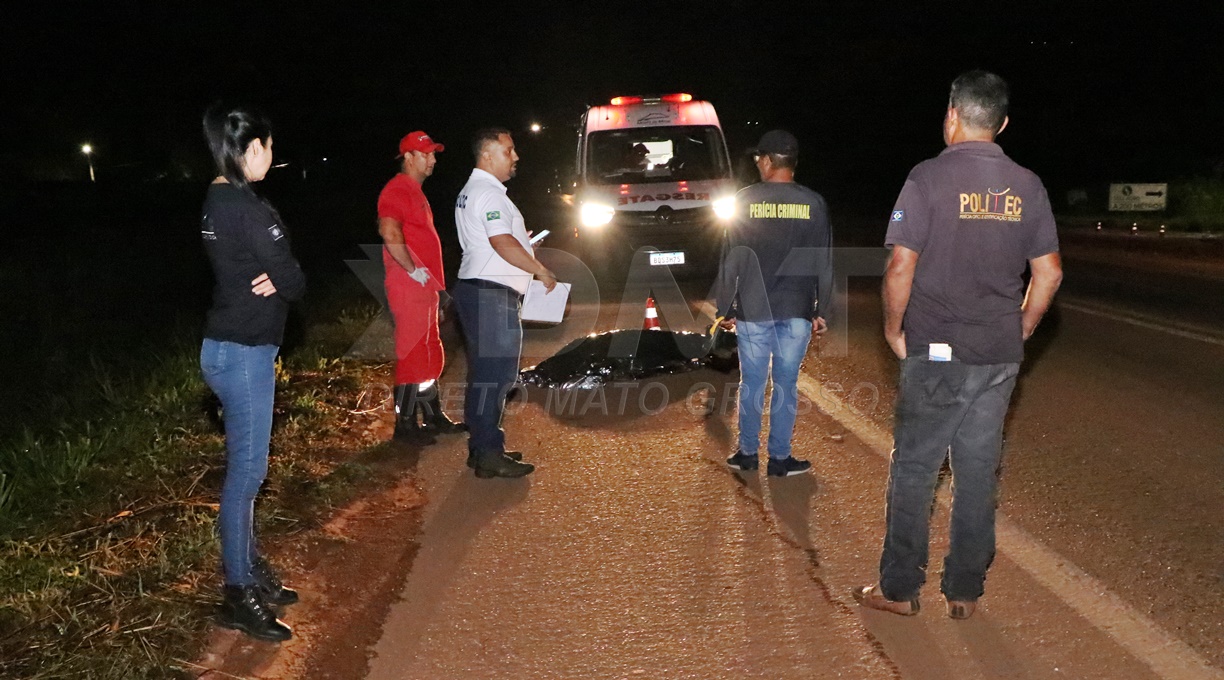 Homem morre ao ser atropelado por automóvel na MT-130 em Rondonópolis 1