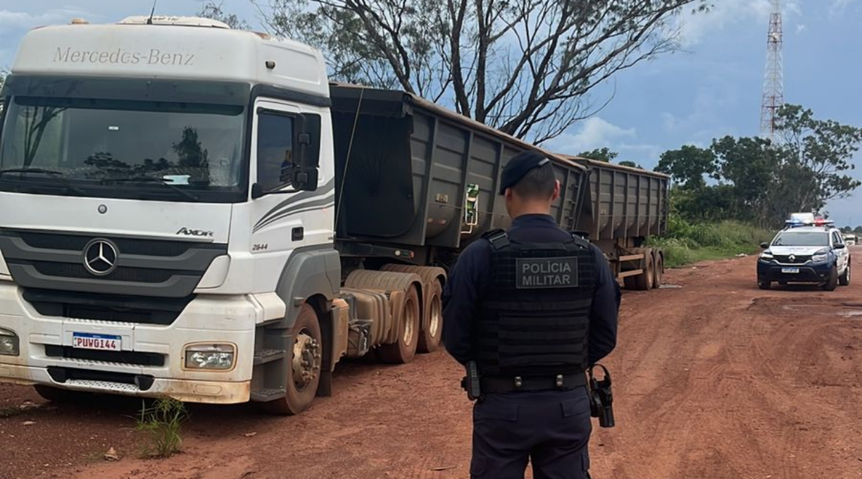 Criminoso é preso pela PM em Rondonópolis após roubo de carreta e cárcere privado de caminhoneiro 1