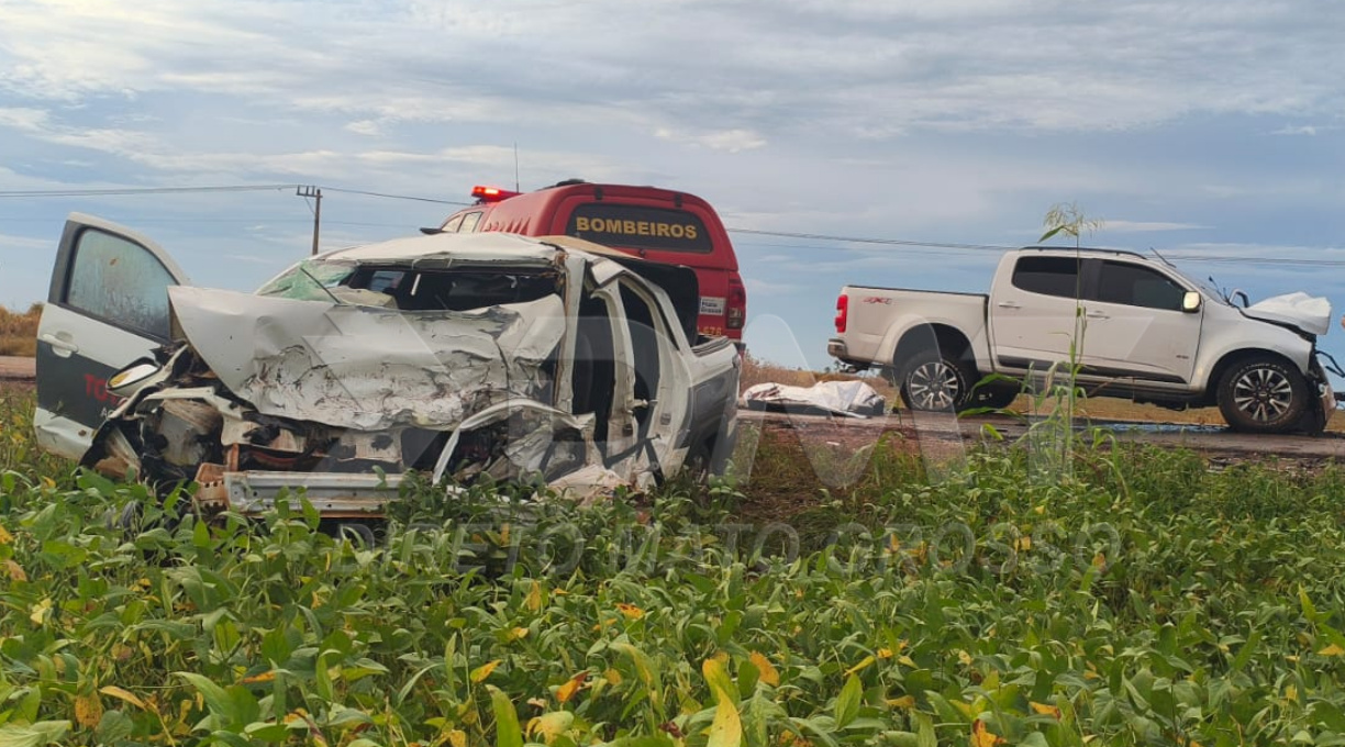 Colisão frontal na MT-299, entre Ouro Branco e Itiquira, resulta na morte de um jovem motorista e em ferimentos graves em outro condutor 1