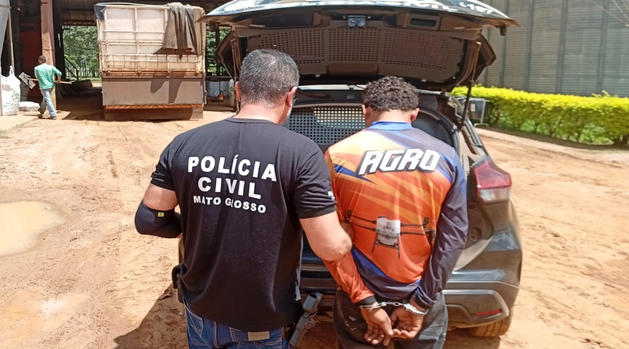 Policia Civil prende indivíduo de Rondonópolis por suspeita de estelionato tentado e uso de documento falso em Alto Taquari 1