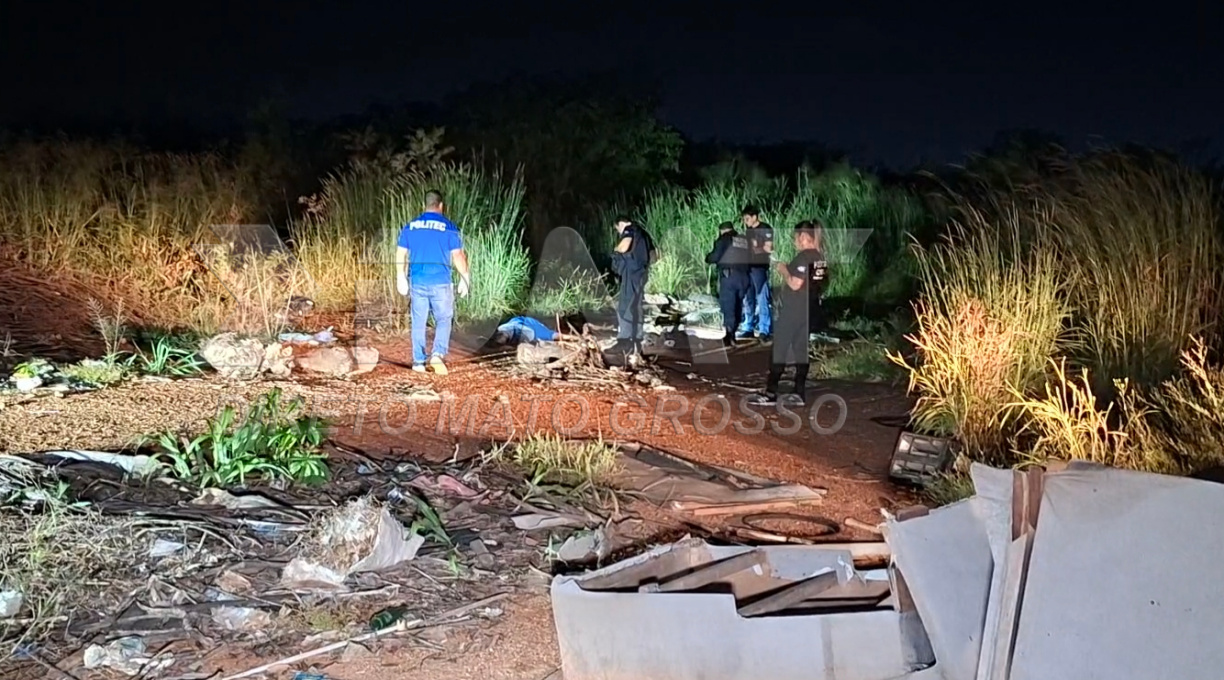 Jovem encontrado com sinais de execução em meio a um lixão clandestino no Jardim Paiaguás é identificado pelo IML 1
