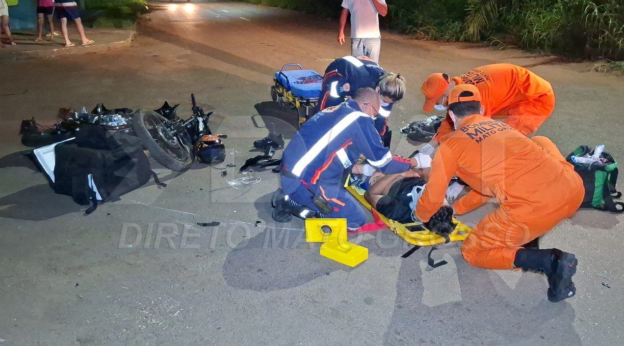 Manobra precipitada de motorista causa colisão de alto impacto e deixa jovem motociclista em estado gravíssimo 1
