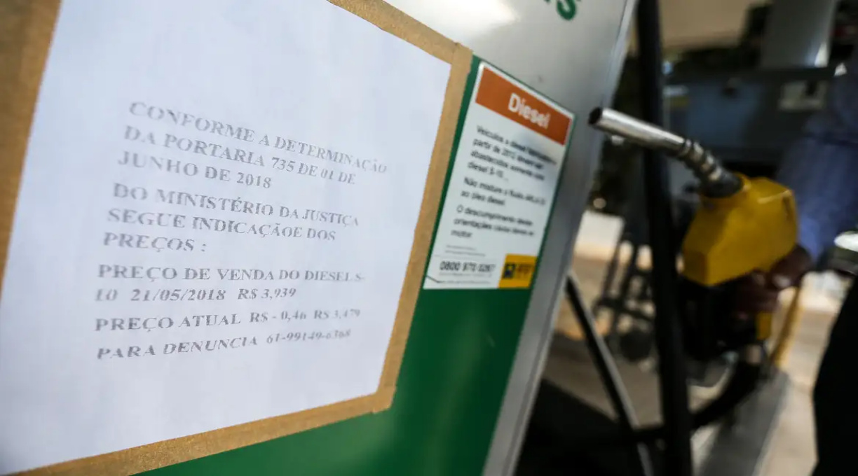 Óleo diesel cai pela 4ª vez em cinco semanas e acumula recuo de 4,5% 1