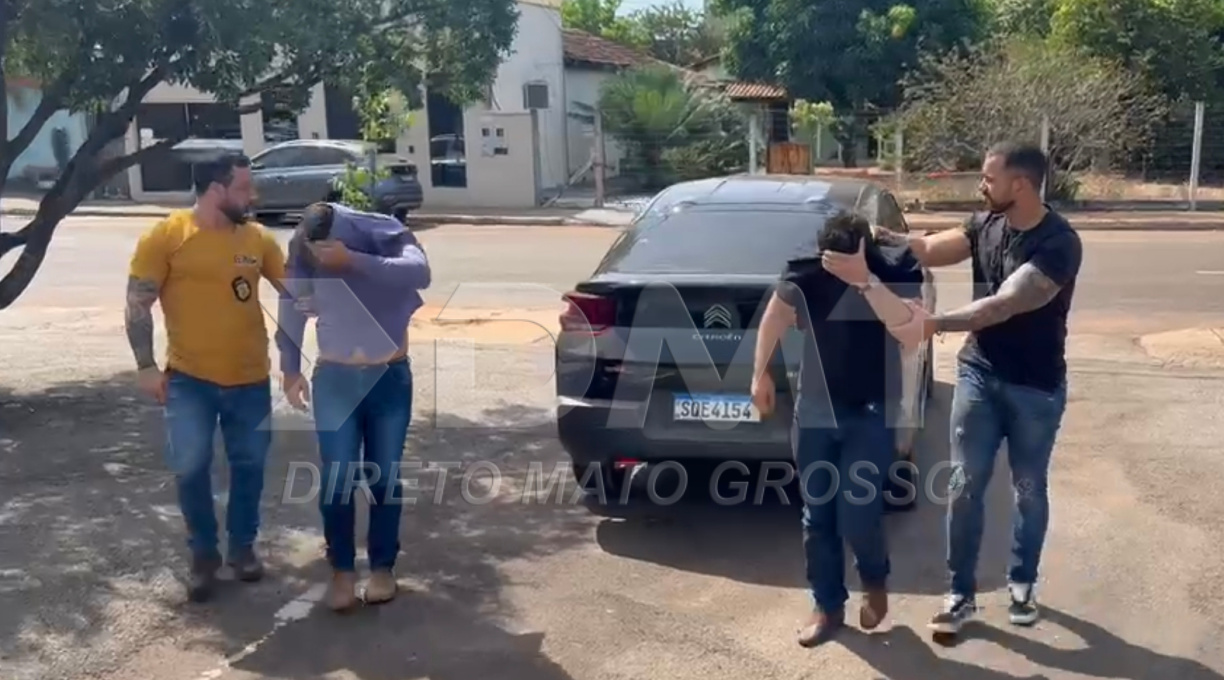 DEDM prende dois homens por esbulho possessório e crime ambiental em propriedade rural de idoso em Rondonópolis 1