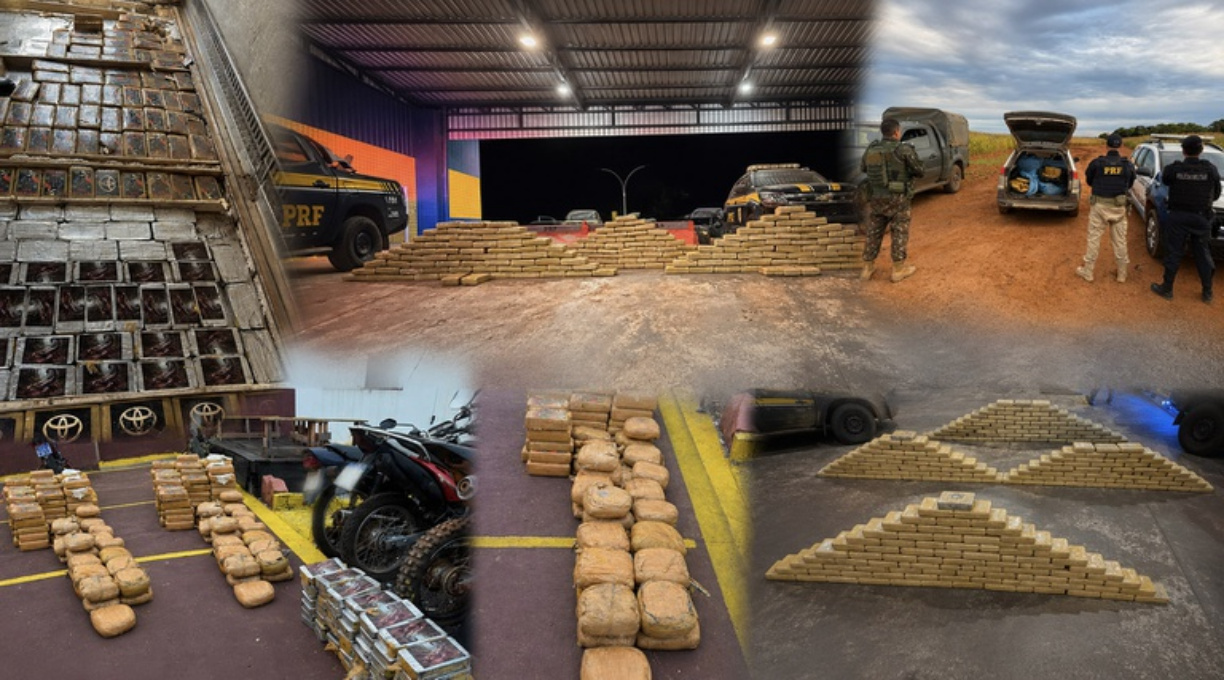 Em menos de 24 horas, PRF apreende 439 kg de drogas na BR-364 em Mato Grosso 1 Em menos de 24 horas, PRF apreende 439 kg de drogas na BR-364 em Mato Grosso 1