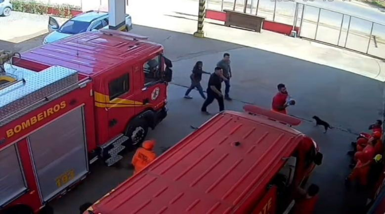 Corpo de Bombeiros reanima criança que teve parada cardiorrespiratória após ser arremessada de motocicleta 1
