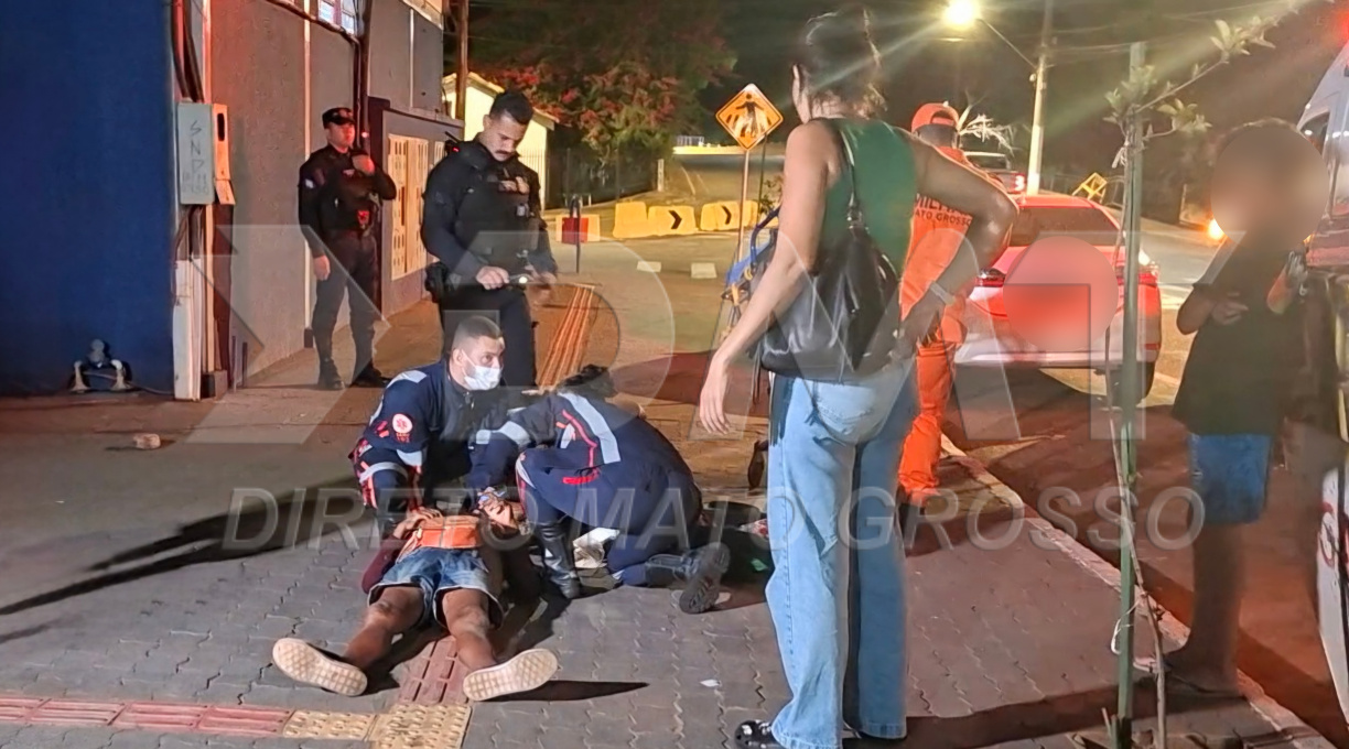 Desentendimento entre moradores em situação de rua resulta em mulher ferida com pedrada na cabeça 1