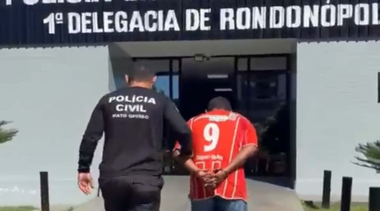 Investigadores da DERF em apoio a PC do Paraná, durante operação contra estelionato eletrônico, cumprem sete mandados de prisao em Rondonópolis 7