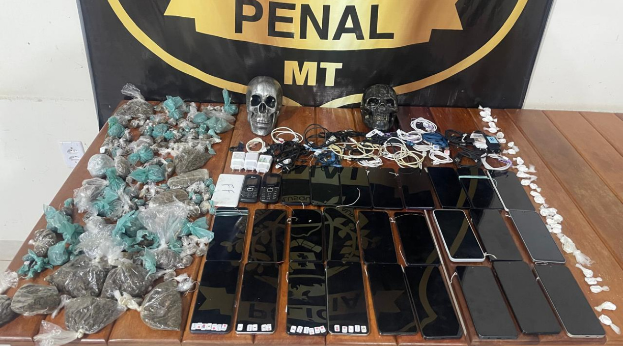Operação de revista no Raio IV da Mata Grande resulta em grande apreensão de materiais ilícitos 1
