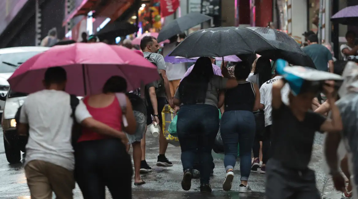 Inmet: instabilidades provocam chuva em grande parte do país 5