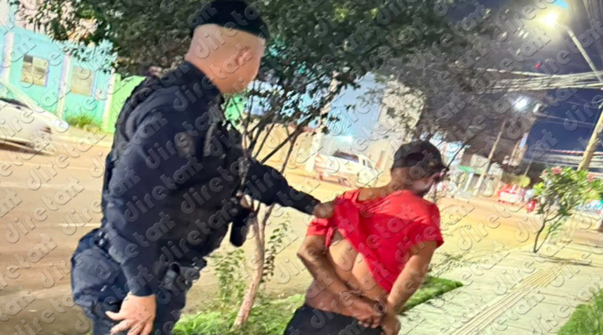 Em poucas horas GAP prende em flagrante individuo tornozelado e recupera bicicleta furtada no centro de Rondonópolis 1 Em poucas horas GAP prende em flagrante individuo tornozelado e recupera bicicleta furtada no centro de Rondonópolis 1