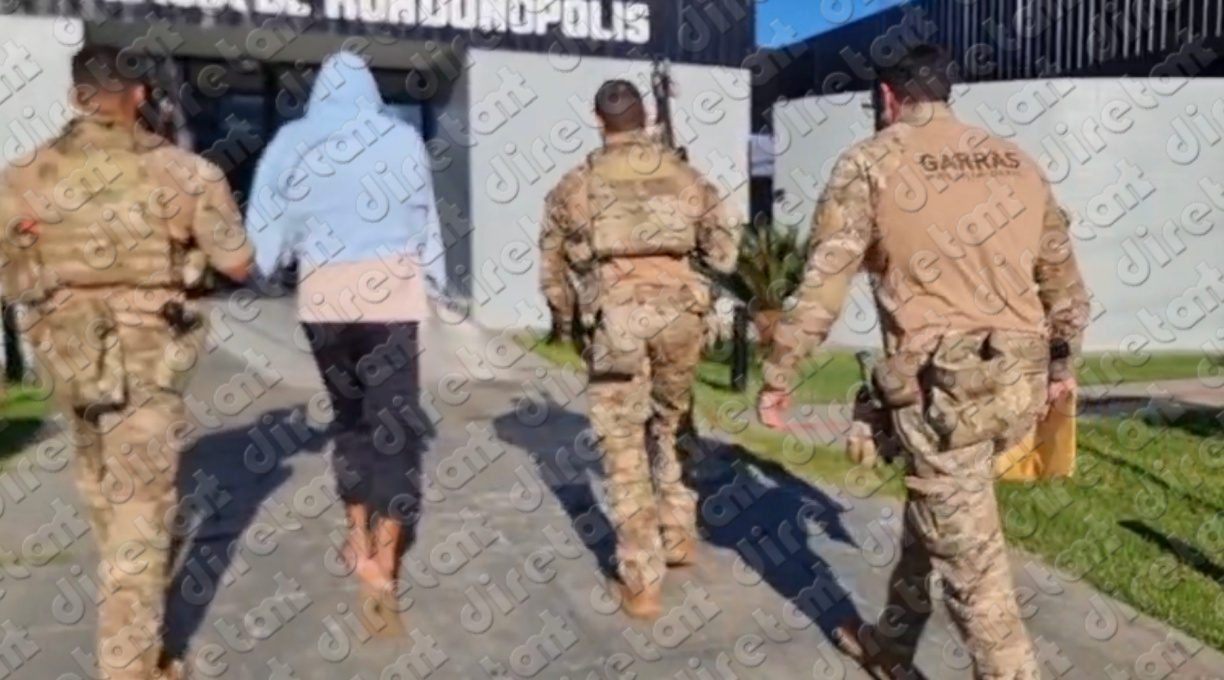 DHPP, em apoio ao GARRA/MS, prende em Rondonópolis indivíduo apontado como participante de homicídios no estado vizinho 1 DHPP, em apoio ao GARRA/MS, prende em Rondonópolis indivíduo apontado como participante de homicídios no estado vizinho 1