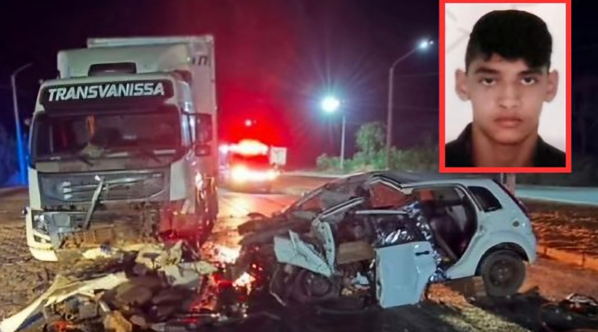 Jovem morre preso em ferragens de veículo após colisão na BR-364 em, Alto Araguaia 1 Jovem morre preso em ferragens de veículo após colisão na BR-364 em, Alto Araguaia 1