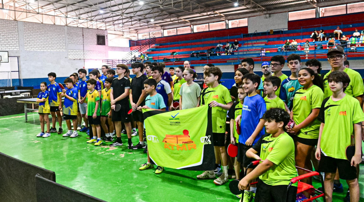 Com apoio da Prefeitura, Rondonópolis conquista título inédito na Liga Mato-grossense de Tênis de Mesa 1