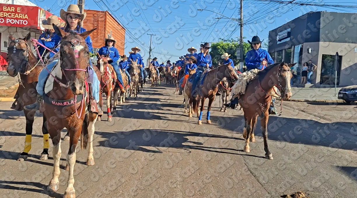 Com novo recorde de participantes, 38ª Cavalgada da Exposul encantou milhares de pessoas pelo trajeto 1