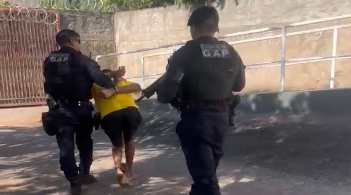 GAP prende individuo tornozelado, suspeito de cometer vários furtos em estabelecimento comercial de Rondonópolis 1