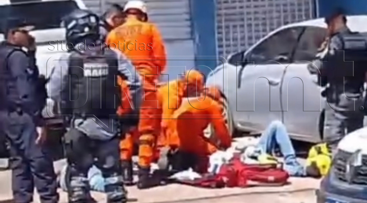 Durante assalto a comércio em Várzea Grande, dois criminosos morrem e um terceiro é preso após entrarem em confronto com a Polícia Militar 9