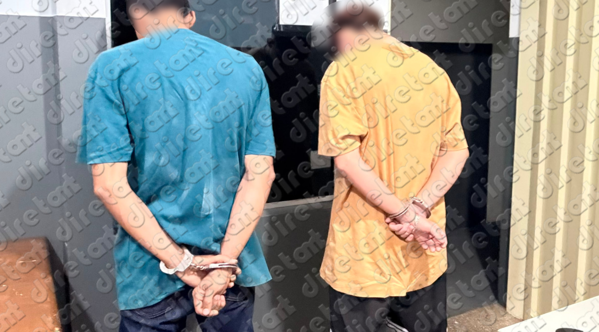 Durante patrulhamento no bairro Cascalhinho, GAP prende dupla por tráfico de drogas e apreende grande quantidade de ilícitos 1