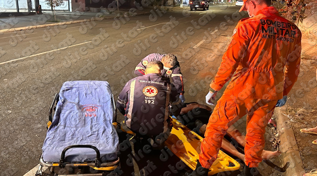Condutor não se atenta a sinalização de “PARE”, invade preferencial, causa acidente na Vila Operária e deixa jovem ferida 1
