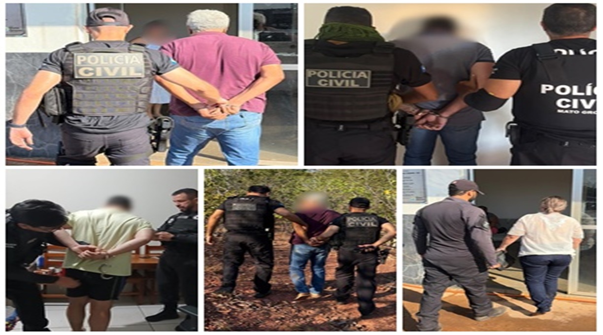 Polícia Civil de MT cumpre seis prisões e mandados de busca durante operação Terra Prometida  1