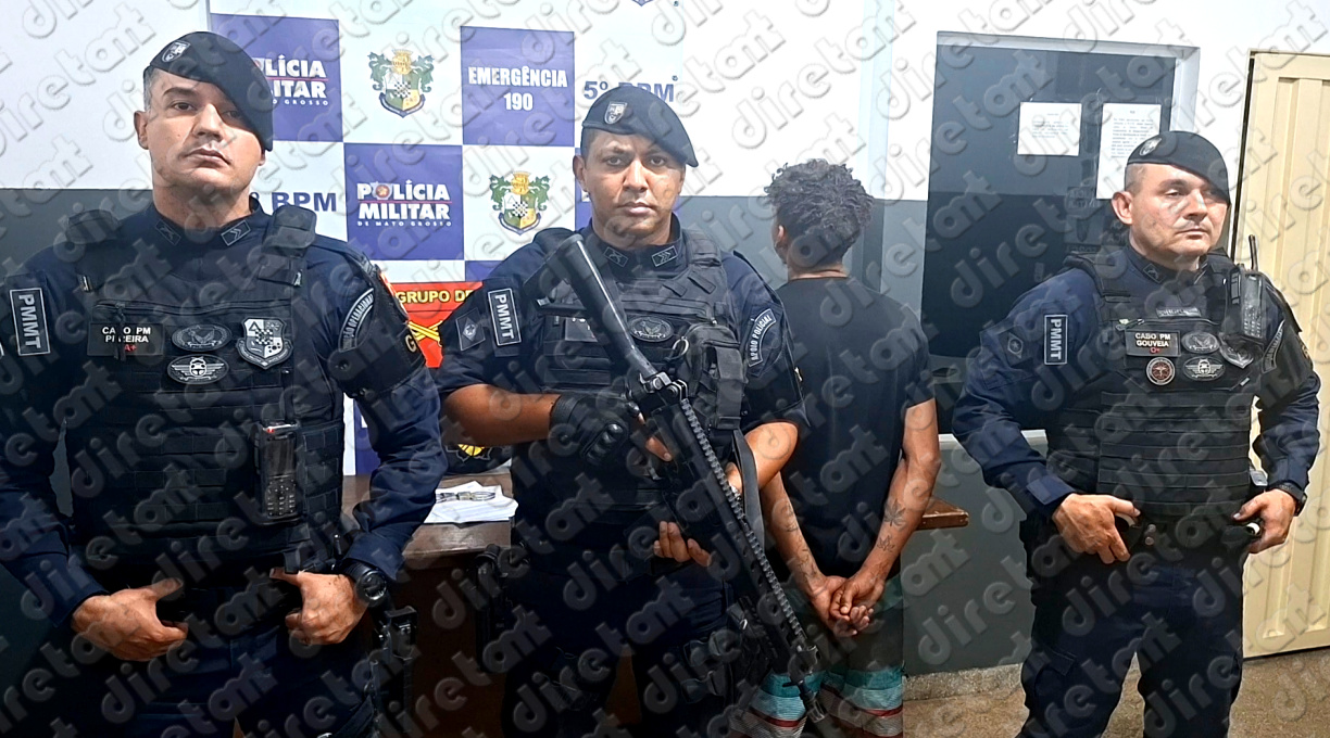 Indivíduo com mandado de prisão preventiva em aberto é preso pelo GAP, na Vila Canaã 1 Indivíduo com mandado de prisão preventiva em aberto é preso pelo GAP, na Vila Canaã 1