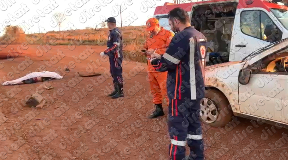 Motorista de Fiat Strada morre após o veículo capotar na MT-460, região rural de Rondonópolis 1