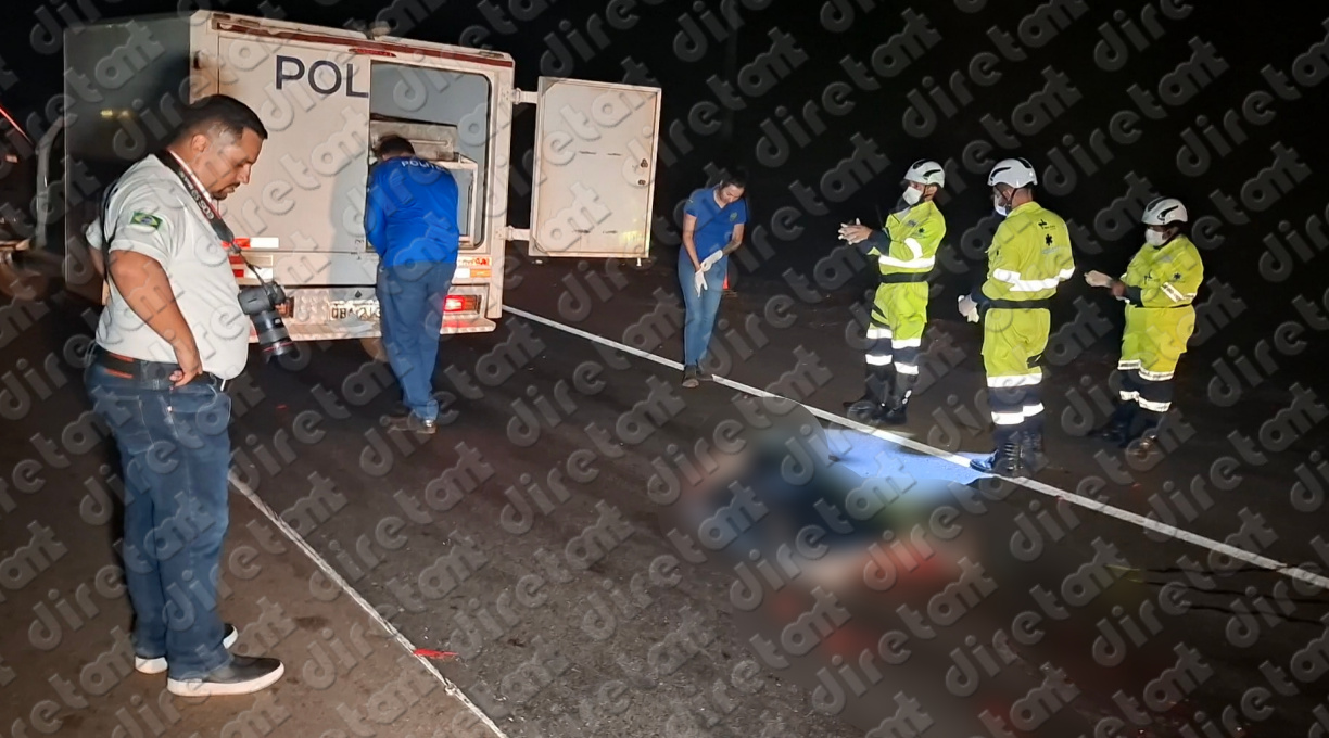 Ciclista tem o corpo dilacerado na BR-364 após ser atropelado por vários veículos 5