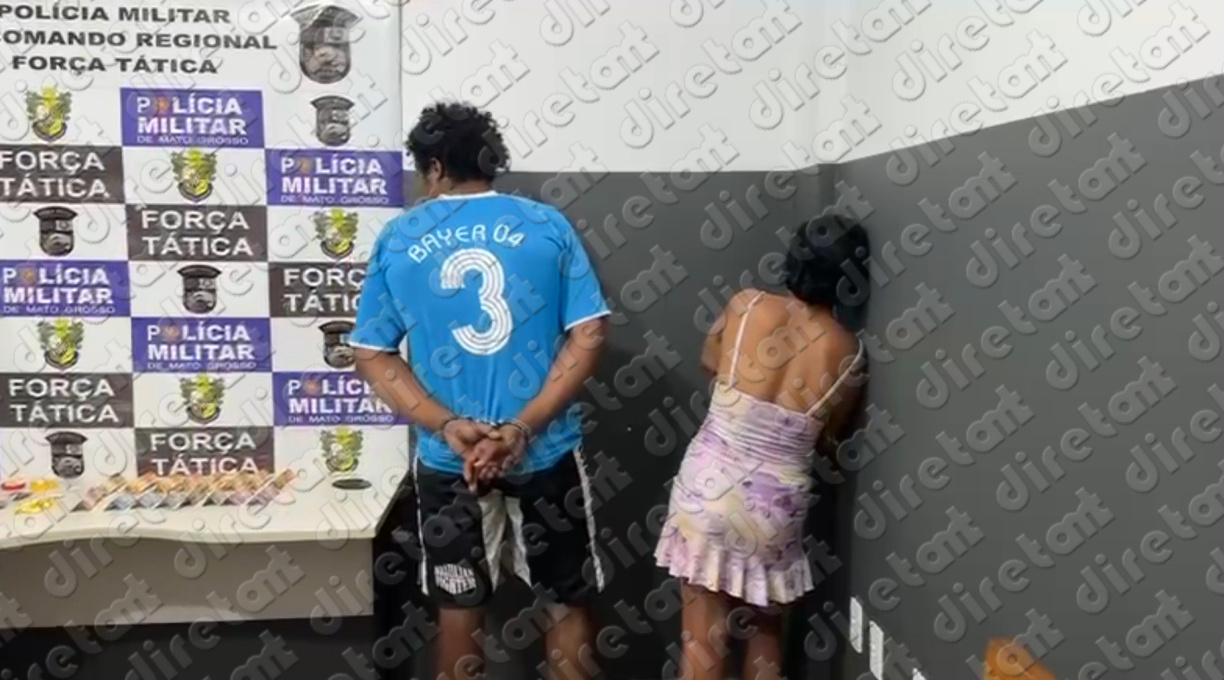Casal é preso pela Força Tática por tráfico de drogas no Alfredo de Castro; entorpecentes e dinheiro são apreendidos 1