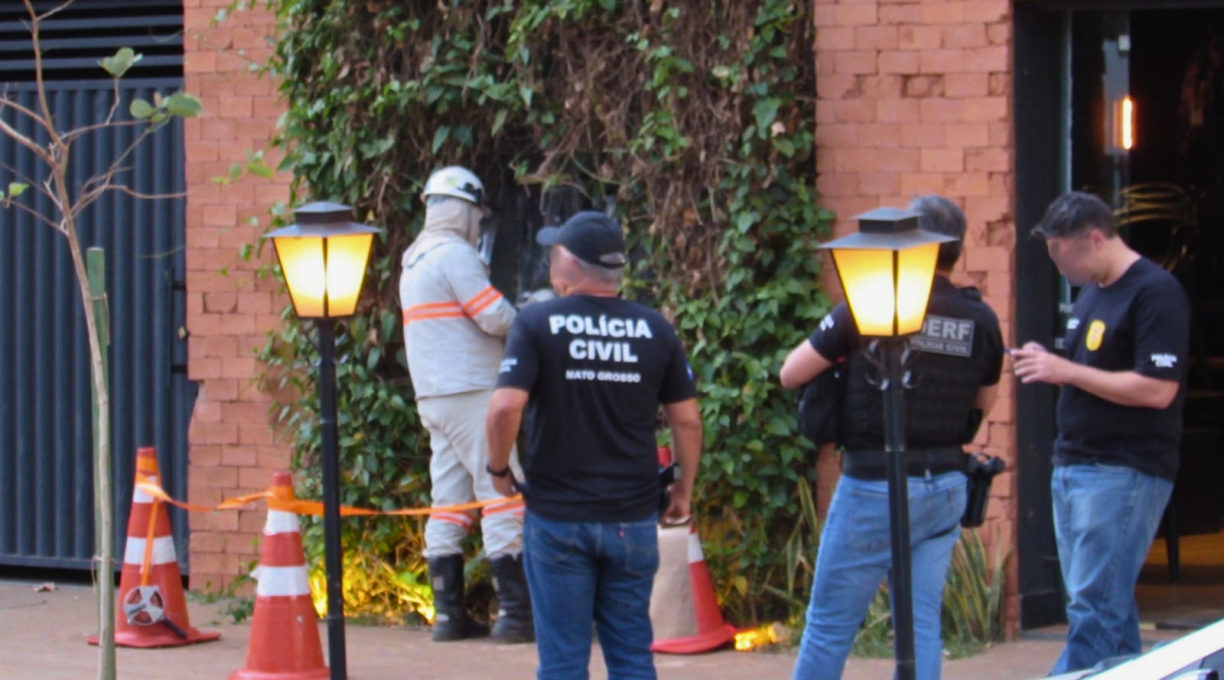 Quatro são conduzidos à delegacia por furto de energia em pizzaria, restaurante, salão e oficina em Mato Grosso 3