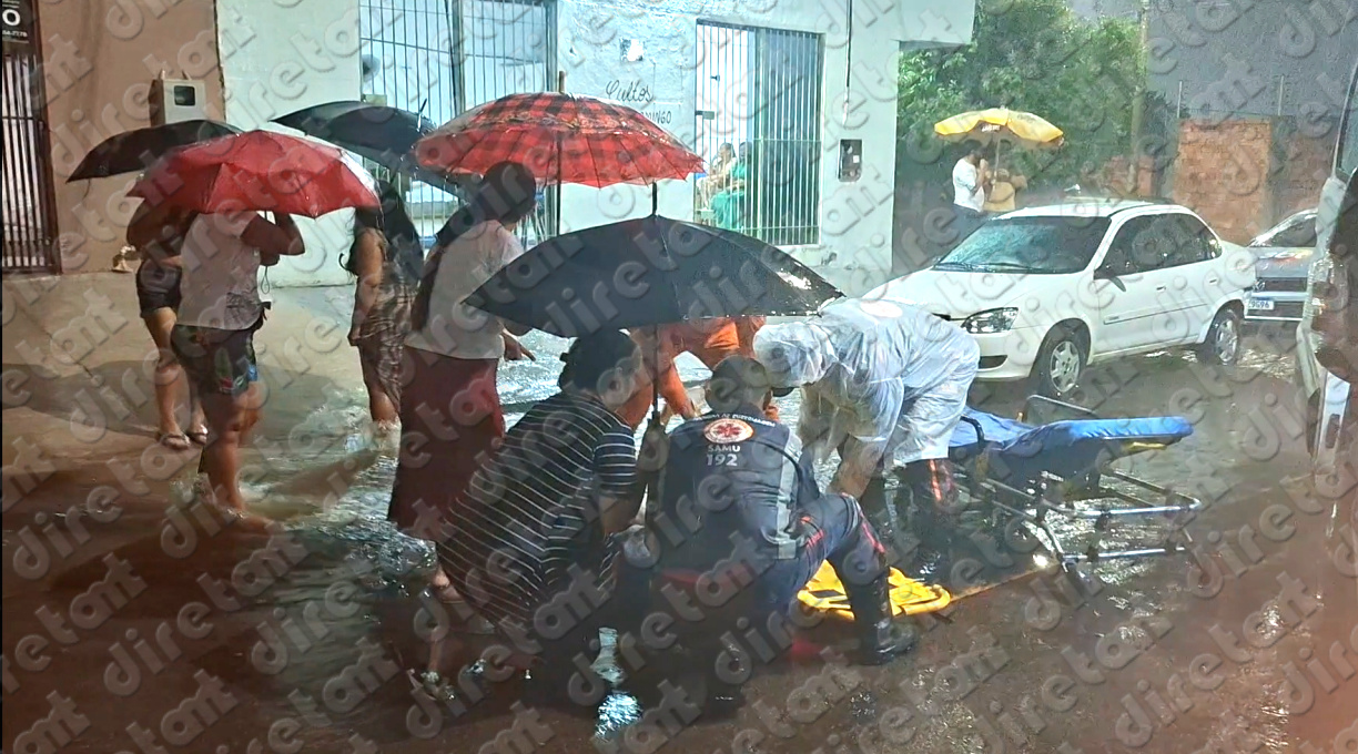 Pedestre sofre ferimento na cabeça após ser vítima de atropelamento no Jardim Rondônia, em Rondonópolis 1
