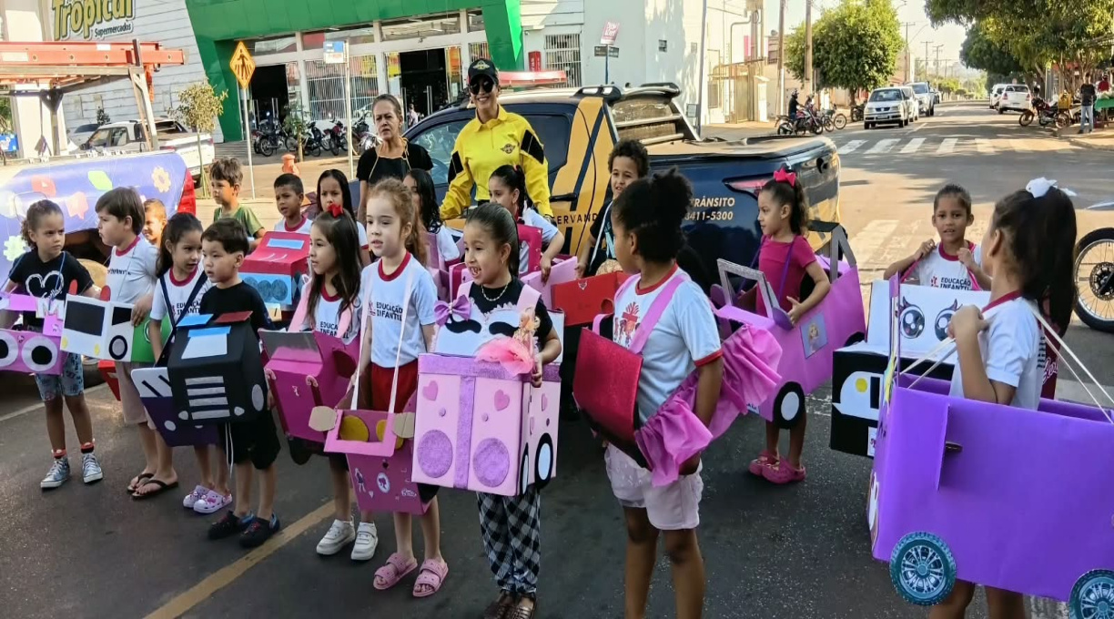 Município celebra Dia Nacional do Trânsito com conscientização nas escolas 1