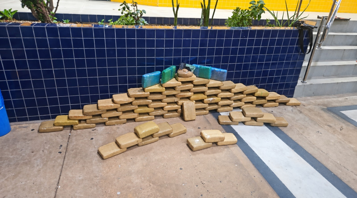 PRF apreende cerca de 80 kg de drogas e identifica CNH falsa na BR-364, em Santo Antônio do Leverger 1
