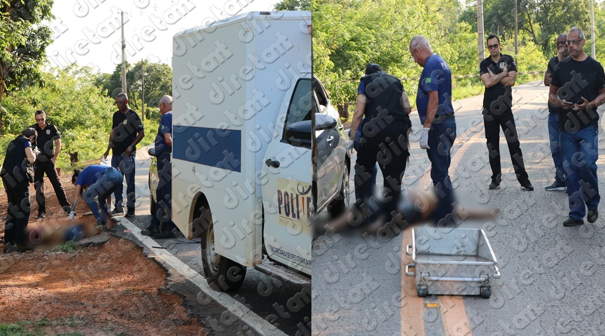 Dupla armada com pistola e revólver, transportando droga, morre após confrontar militares da Força Tática na Rodovia do Peixe 1