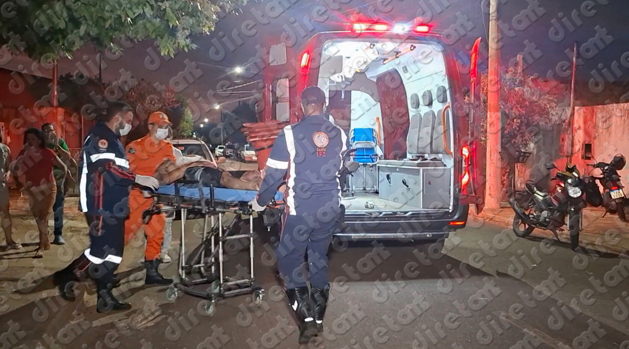 Mulher sofre fraturas no rosto após ser agredida, e filho é vítima de tentativa de homicídio a golpes de faca no Jardim Sumaré 1