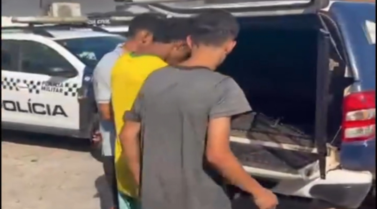 PM prende três indivíduos suspeitos por homicídio no município de Tangará da Serra 1