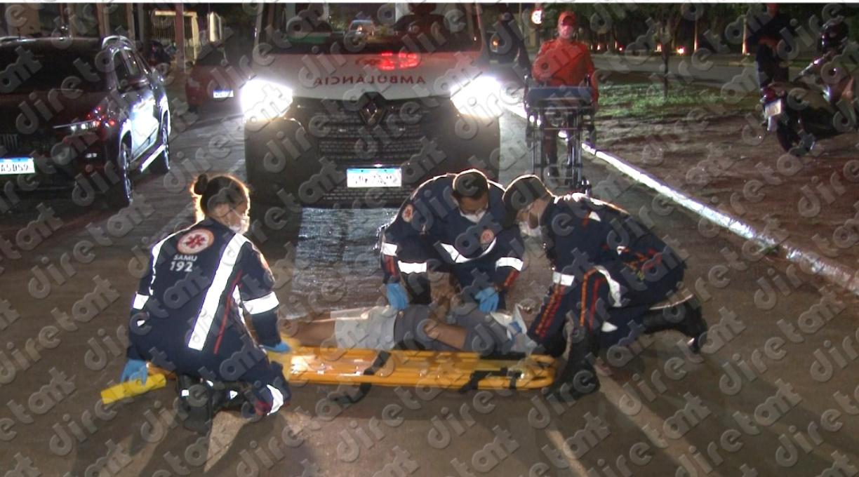 Motociclista sofre fratura após perder o controle e cair ao “rampar” quebra-molas na Avenida Paulista, no bairro Cidade Alta 1 Motociclista sofre fratura após perder o controle e cair ao “rampar” quebra-molas na Avenida Paulista, no bairro Cidade Alta 1