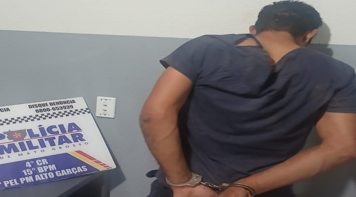 PM de Alto Garças prende indivíduo por violência doméstica e apreende arma de fogo 1