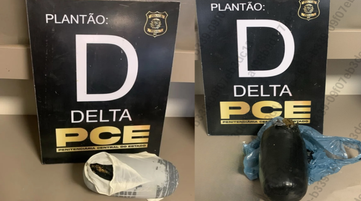 Policiais penais impedem entrada de drogas na Penitenciária Central do Estado 1