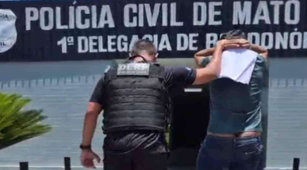 Derf cumpre mandado de prisão e de busca domiciliar em investigação de crimes sexuais em Rondonópolis 1