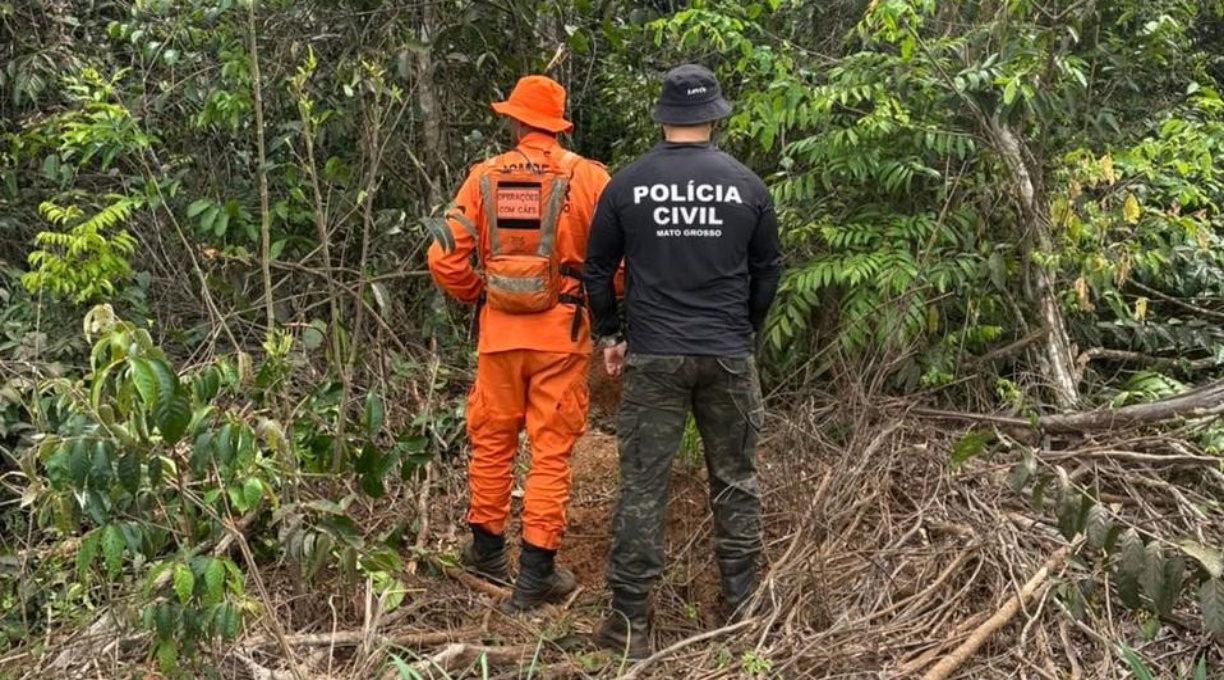 PJC encontra corpo enterrado em cova rasa em zona rural de São José do Xingu 1